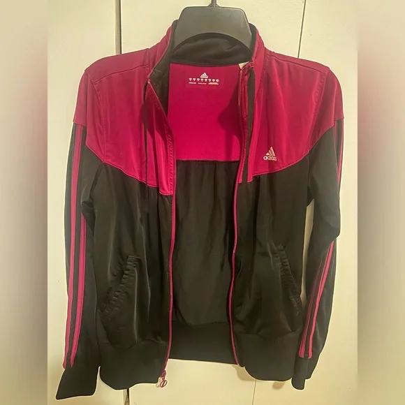 Adidas Track Jacket with Embroidered Logo - Picture 5 of 9